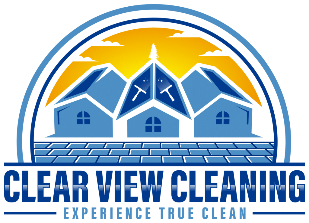Clear View Cleaning North Bay exterior washing and window cleaning logo