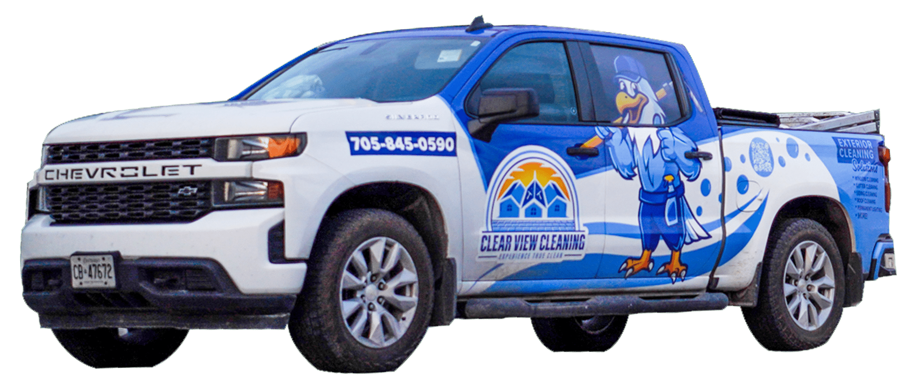 A full suite of premium exterior cleaning services including window cleaning soft washing and gutter maintenance for an Ontario home